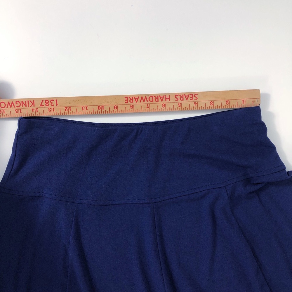 Lord & Taylor NWT Blue Skater Skirt Size Medium - Picture 6 of 7